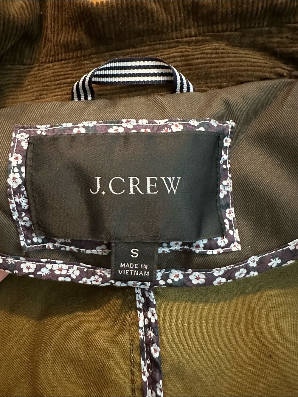 J. Crew Barn Jacket with Liberty Floral Print Size Small - Picture 11 of 14